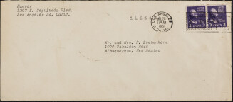 Correspondence from Paul Kantor to Richard Diebenkorn