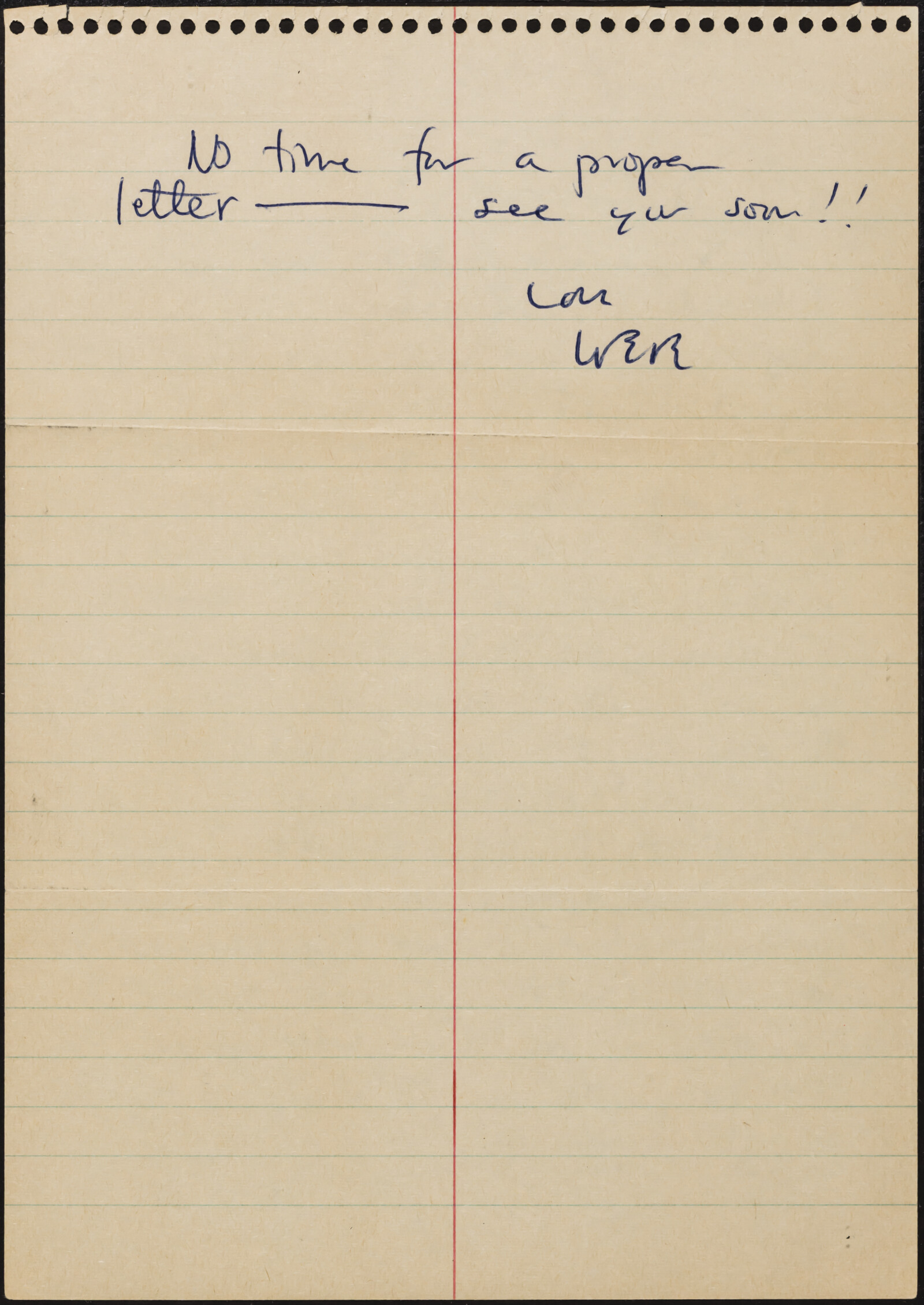 Were ALLAN, 1945-1958