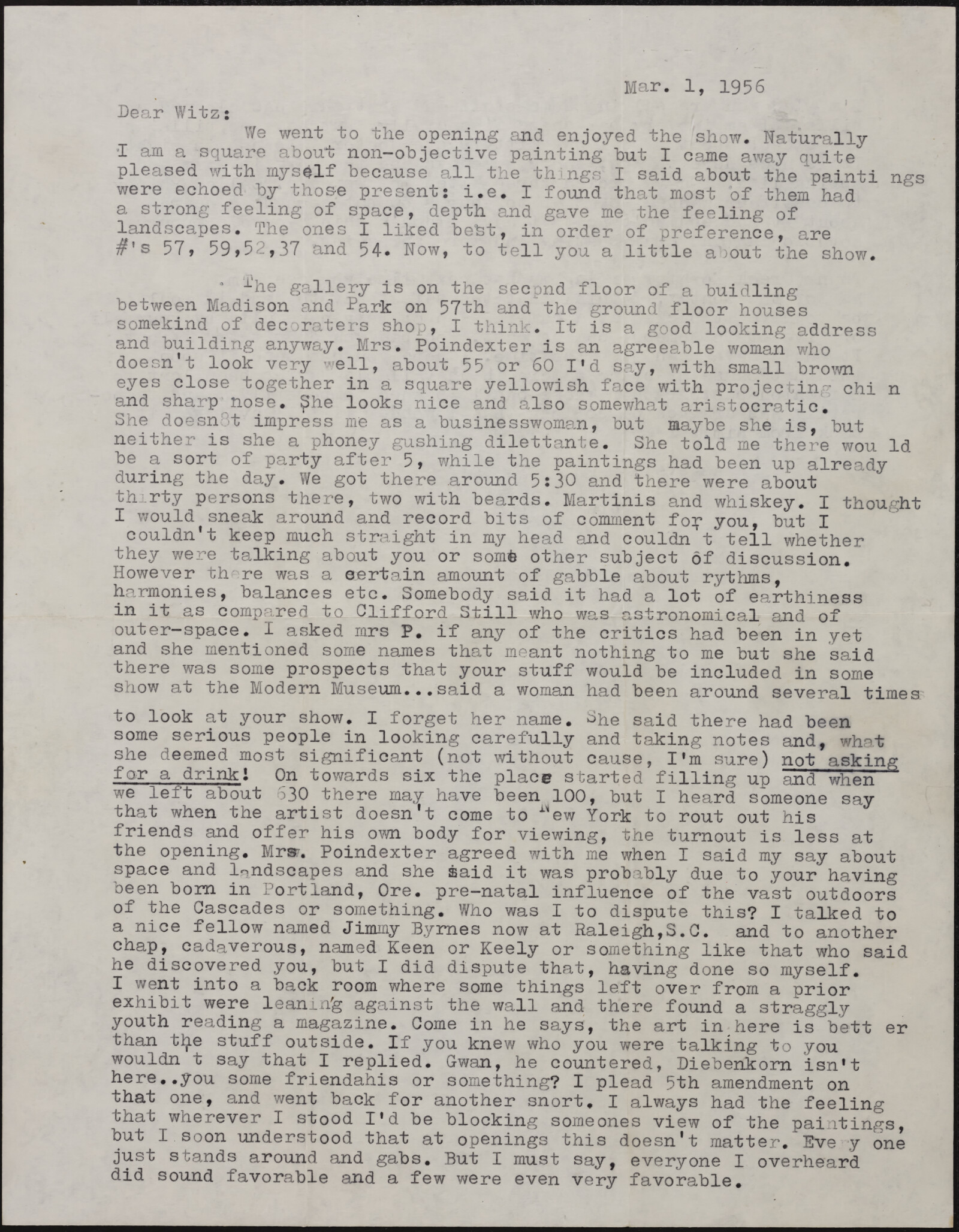 Were ALLAN, 1945-1958