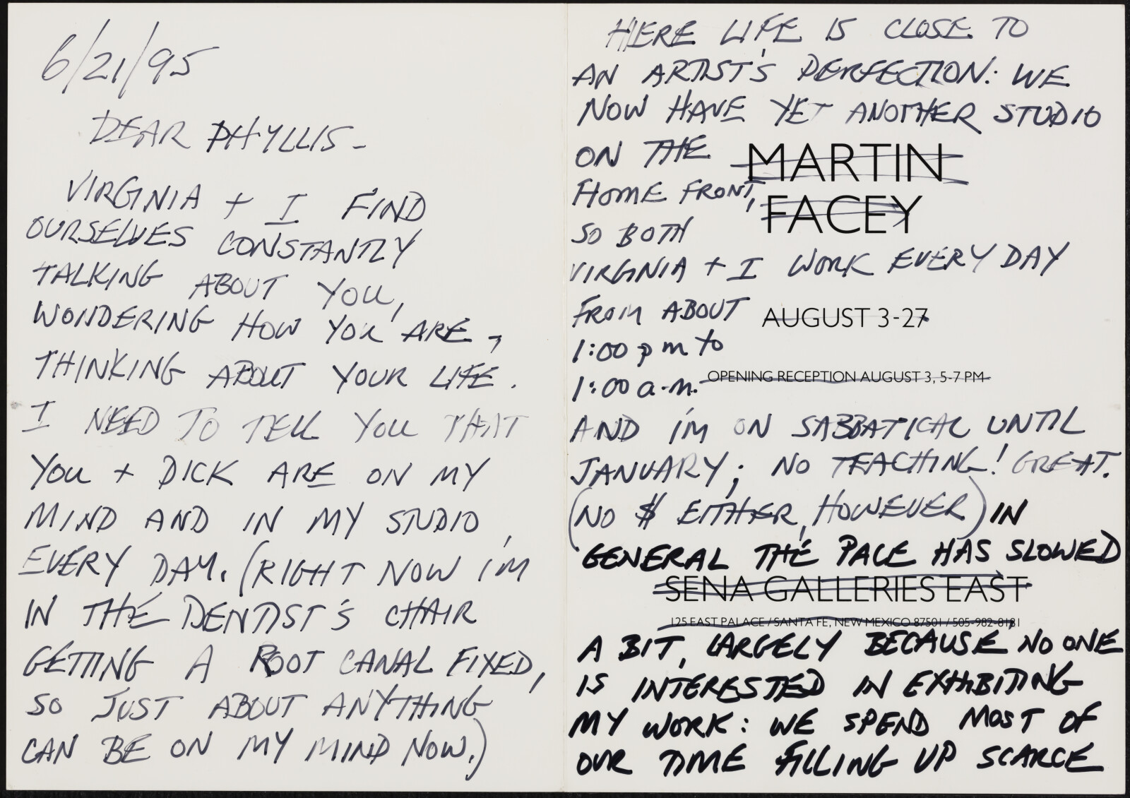 Martin FACEY, 1990-1998
