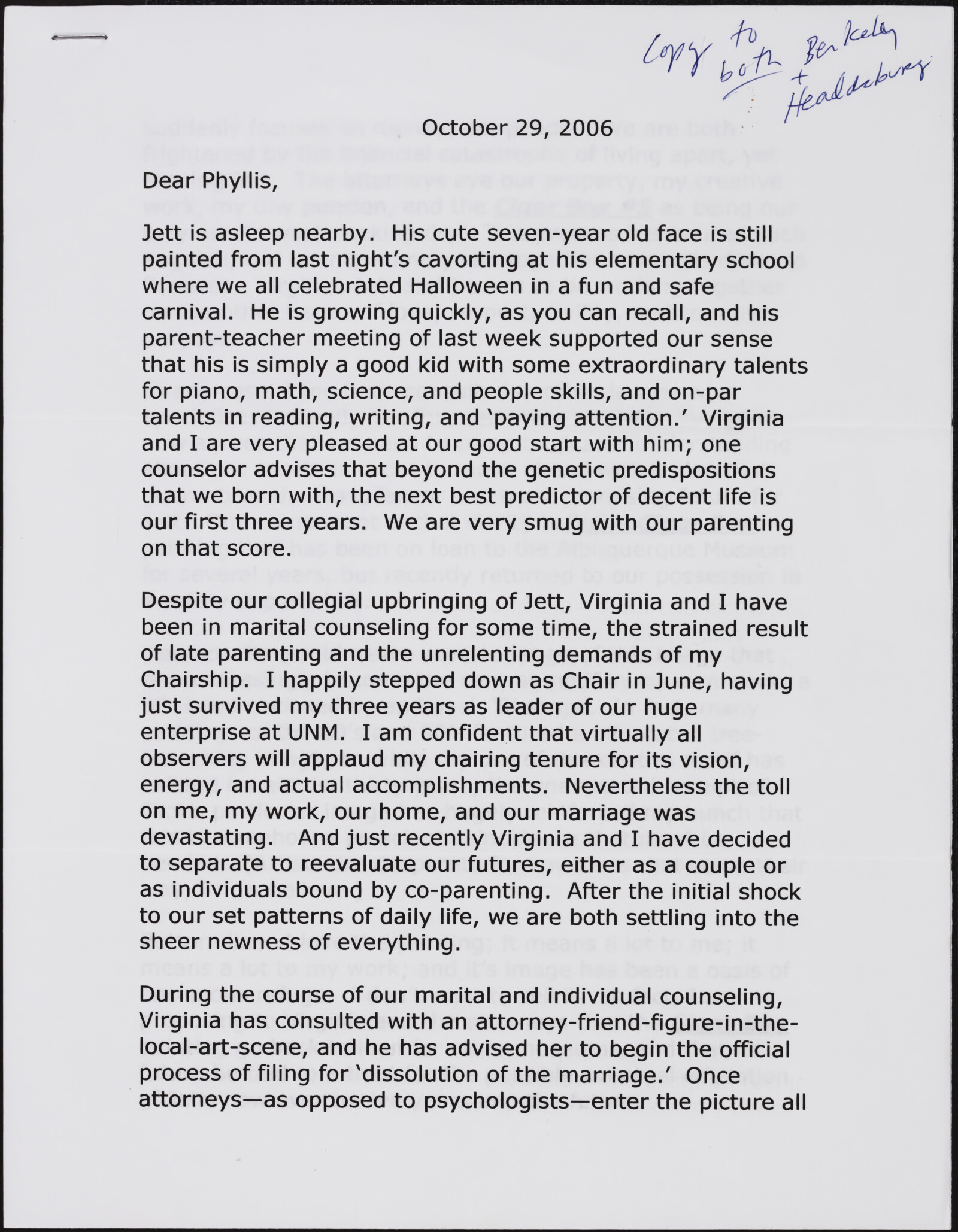 Martin FACEY, 2000-2009
