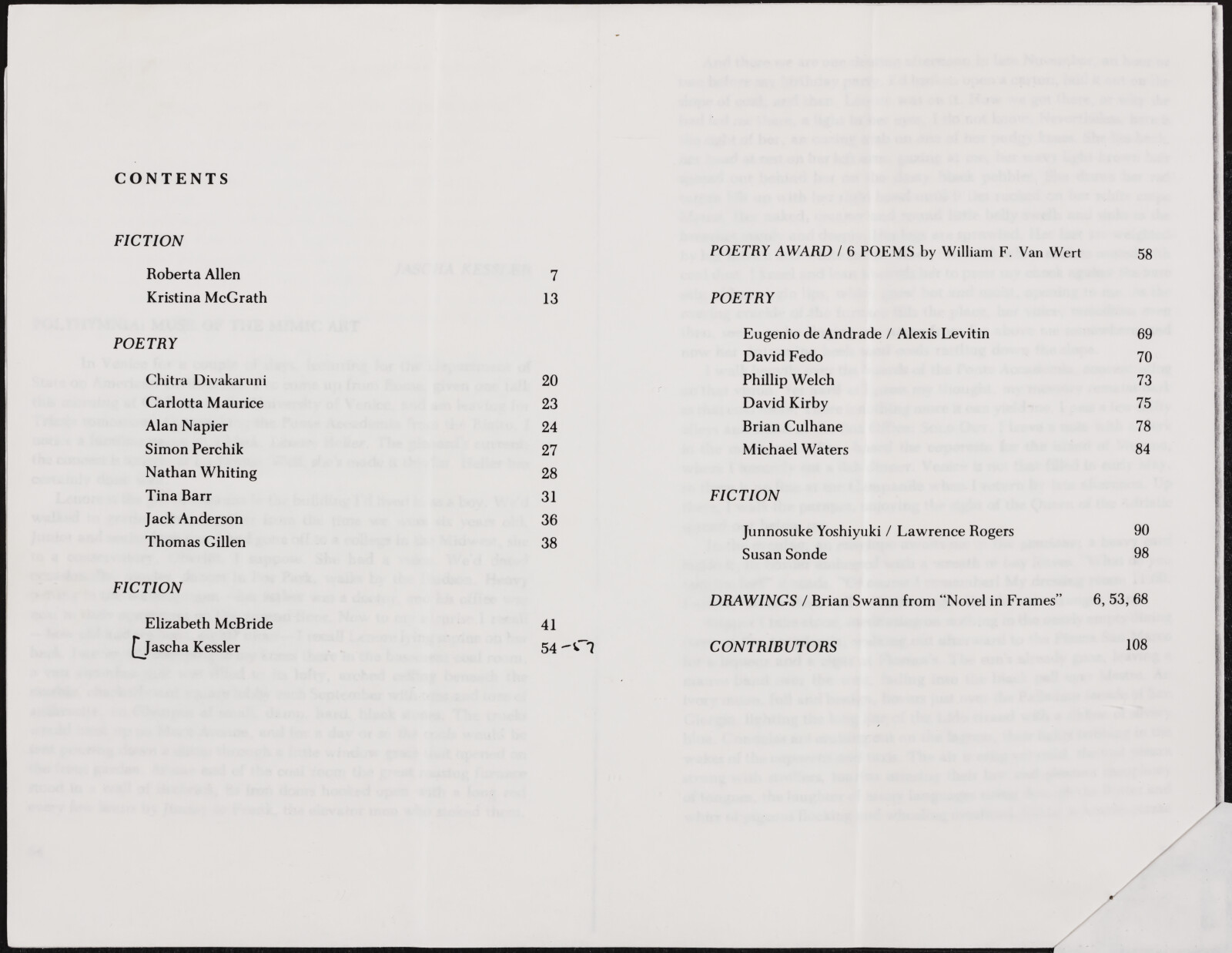Julia and Jascha KESSLER, 1978-1993