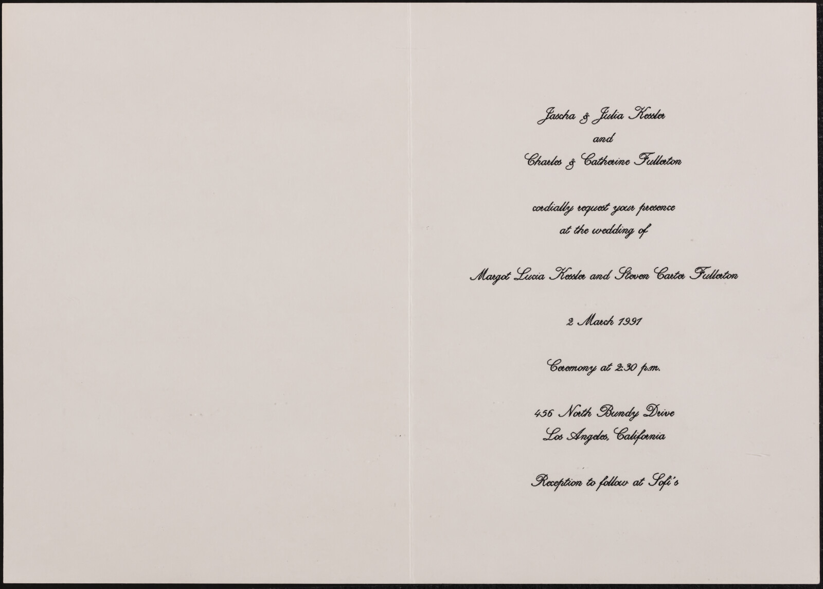 Julia and Jascha KESSLER, 1978-1993