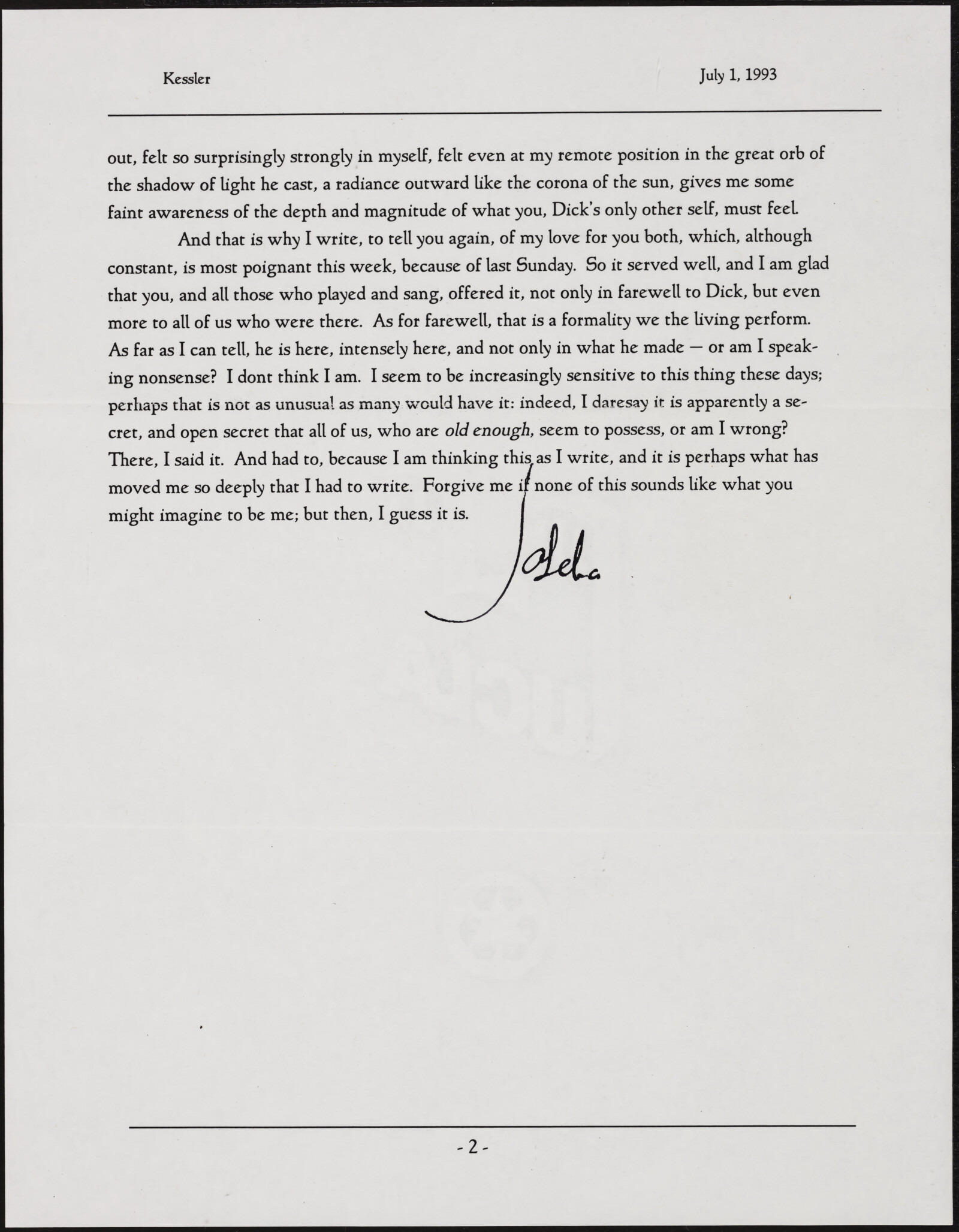 Julia and Jascha KESSLER, 1978-1993