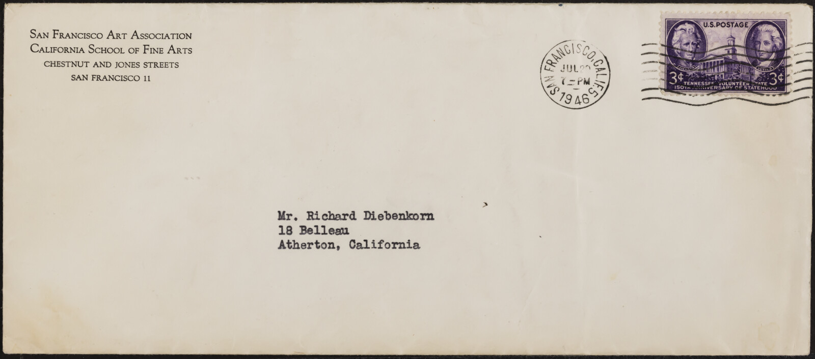 Doug MacAGY. Bender Award. San Francisco Art Institute. 1946-1952