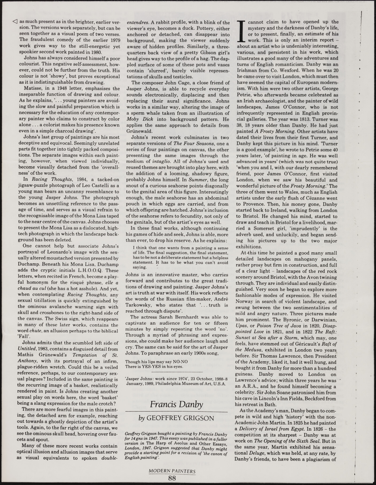Robert NATKIN. 1968, 1989