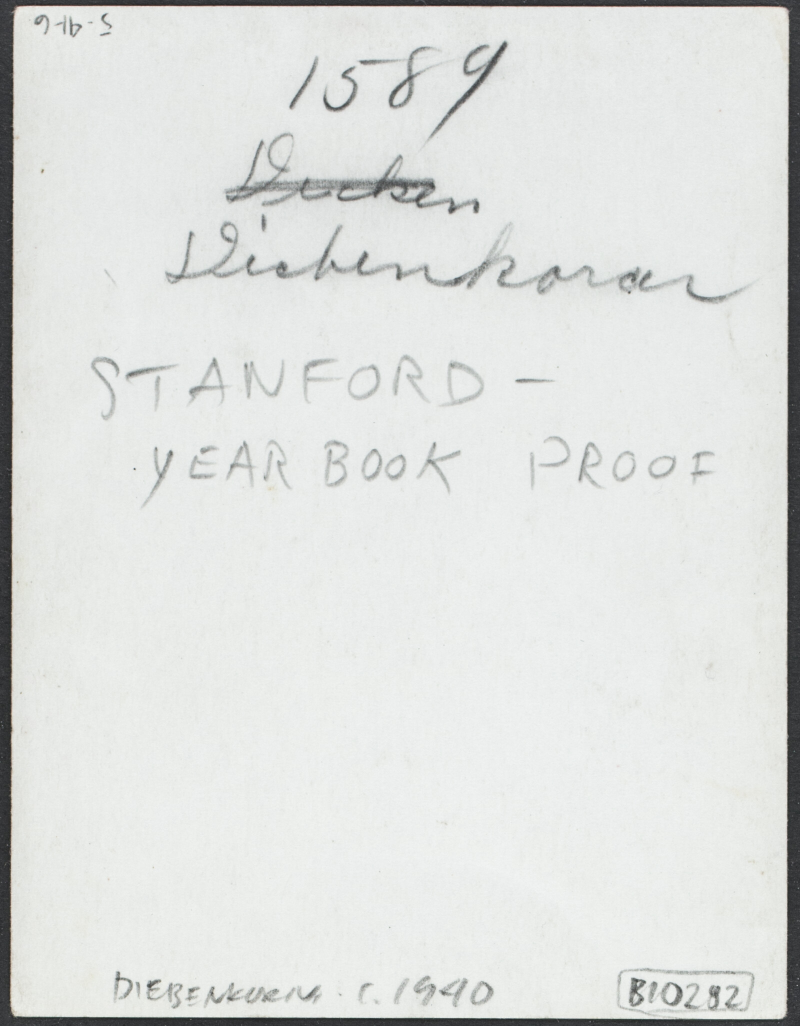College and Wartime Photographs