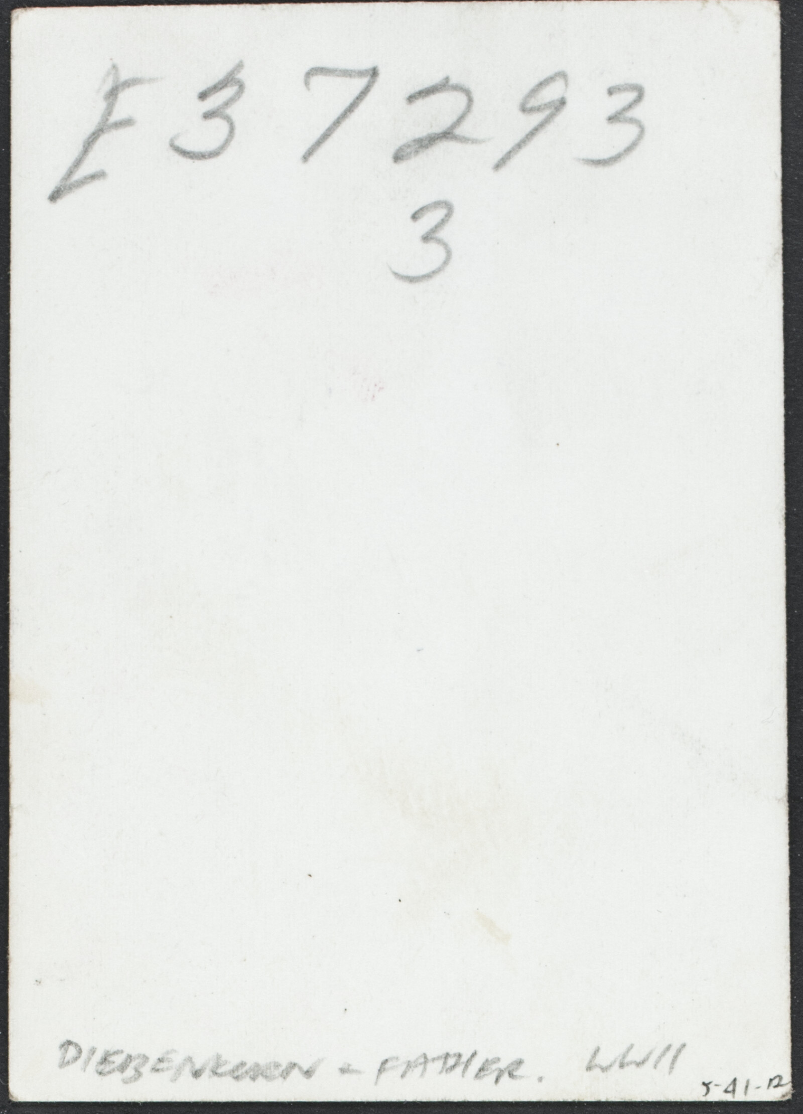 College and Wartime Photographs