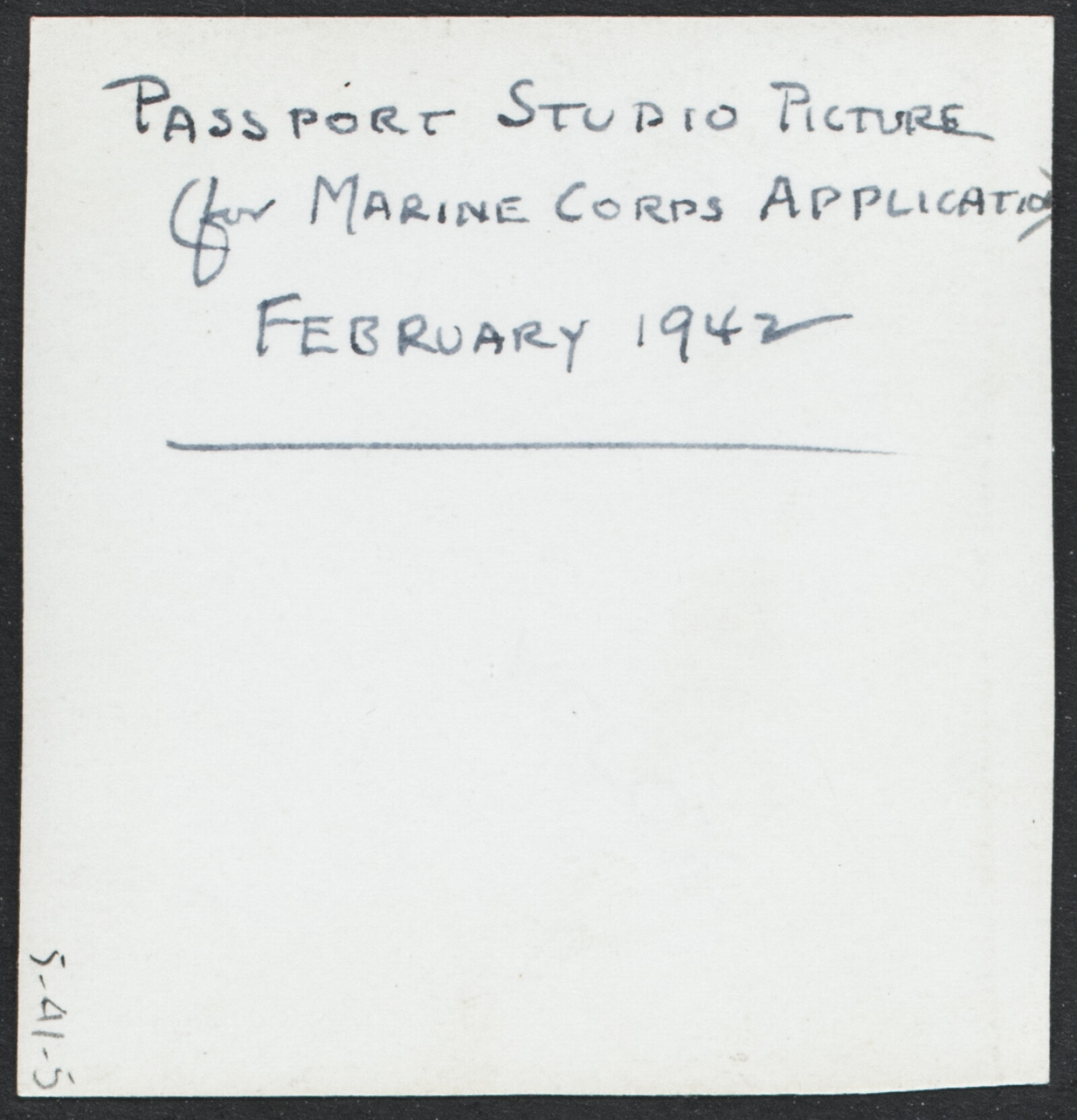 College and Wartime Photographs