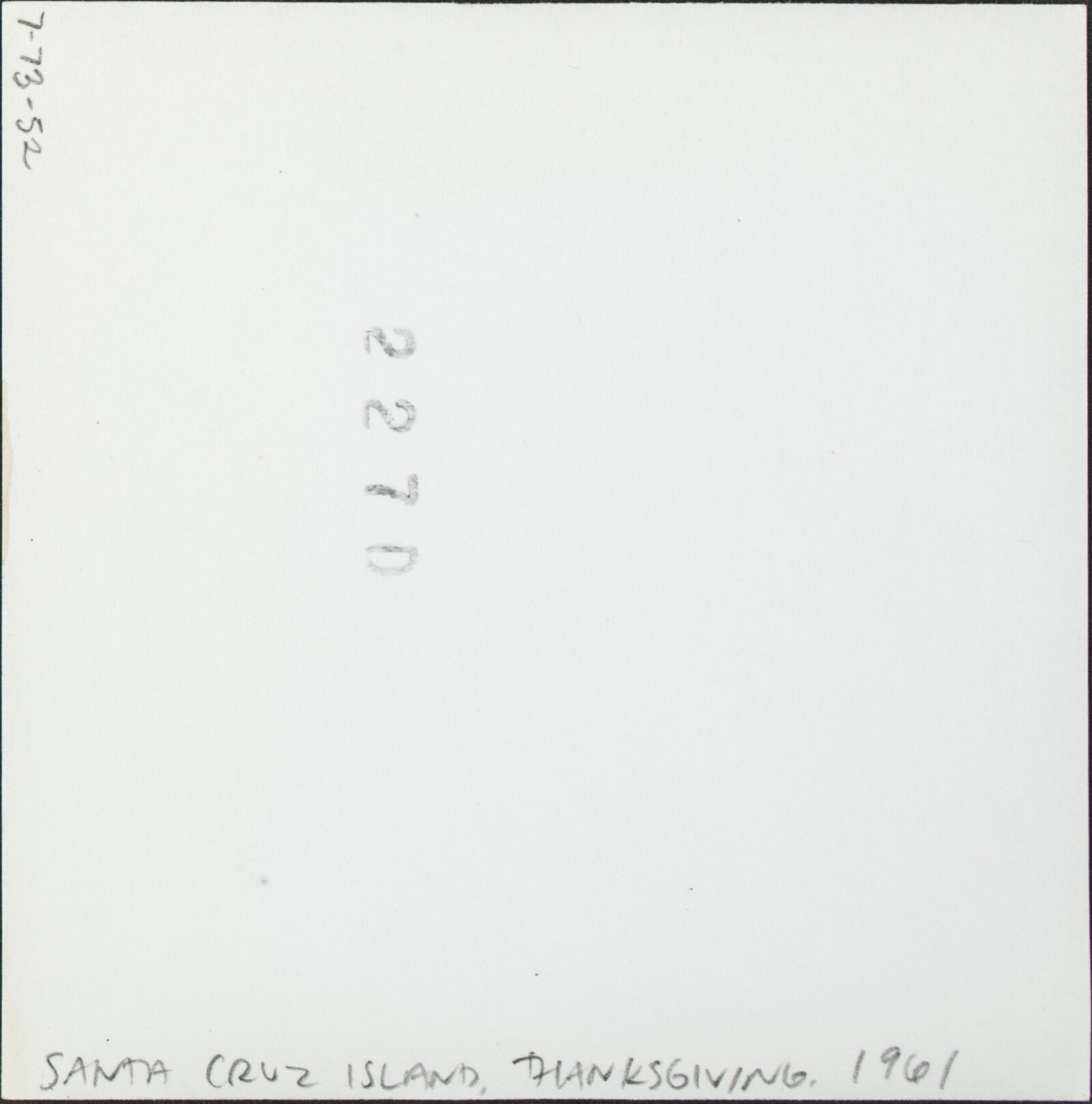 Berkeley, Southern California, and Santa Cruz Island Family Photographs