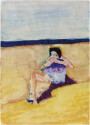 Untitled (Woman on Beach)