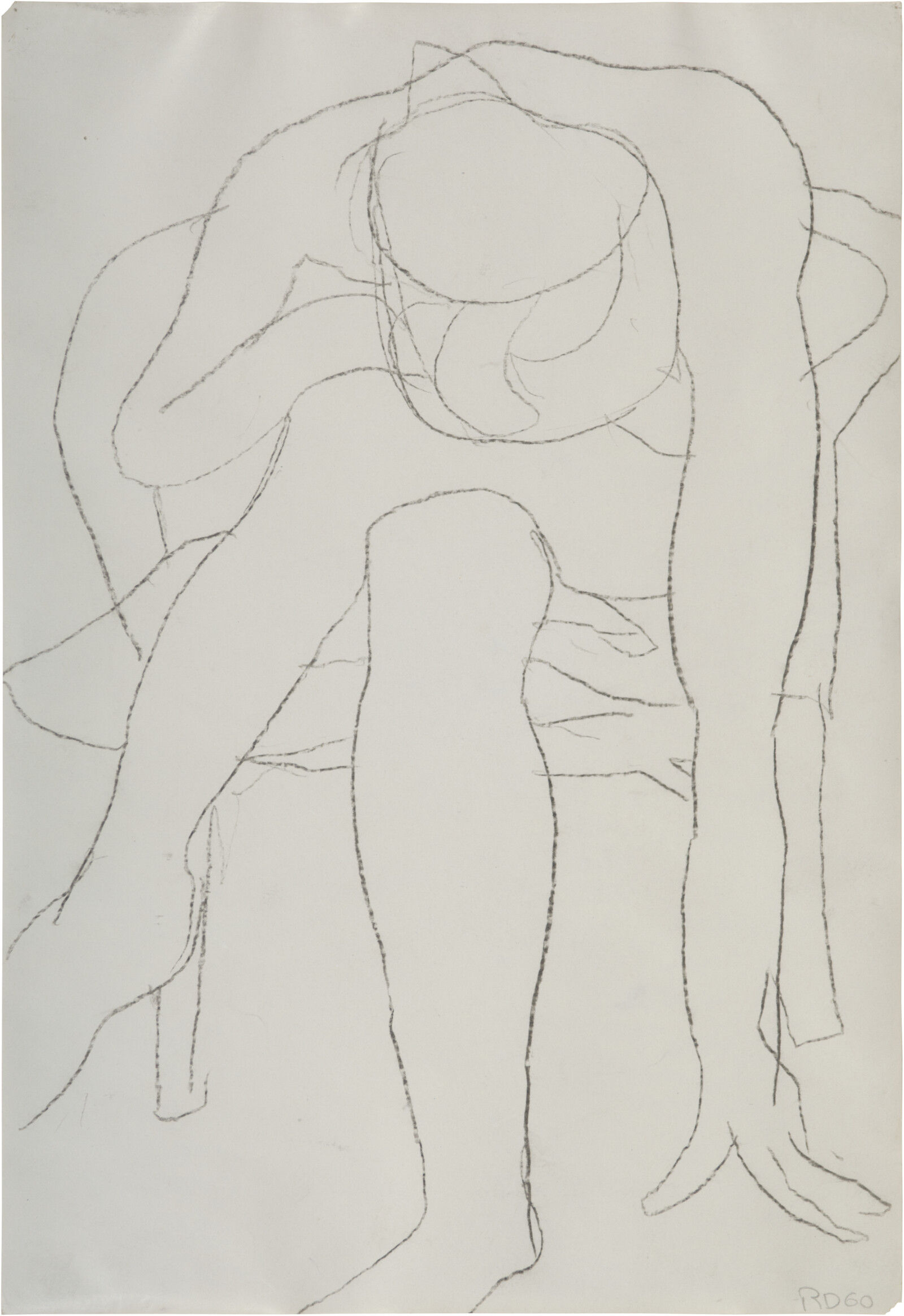 Untitled (Seated Woman, Reaching Down)