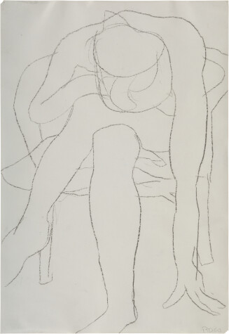 Untitled (Seated Woman, Reaching Down)