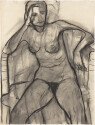 Untitled (Seated Nude)