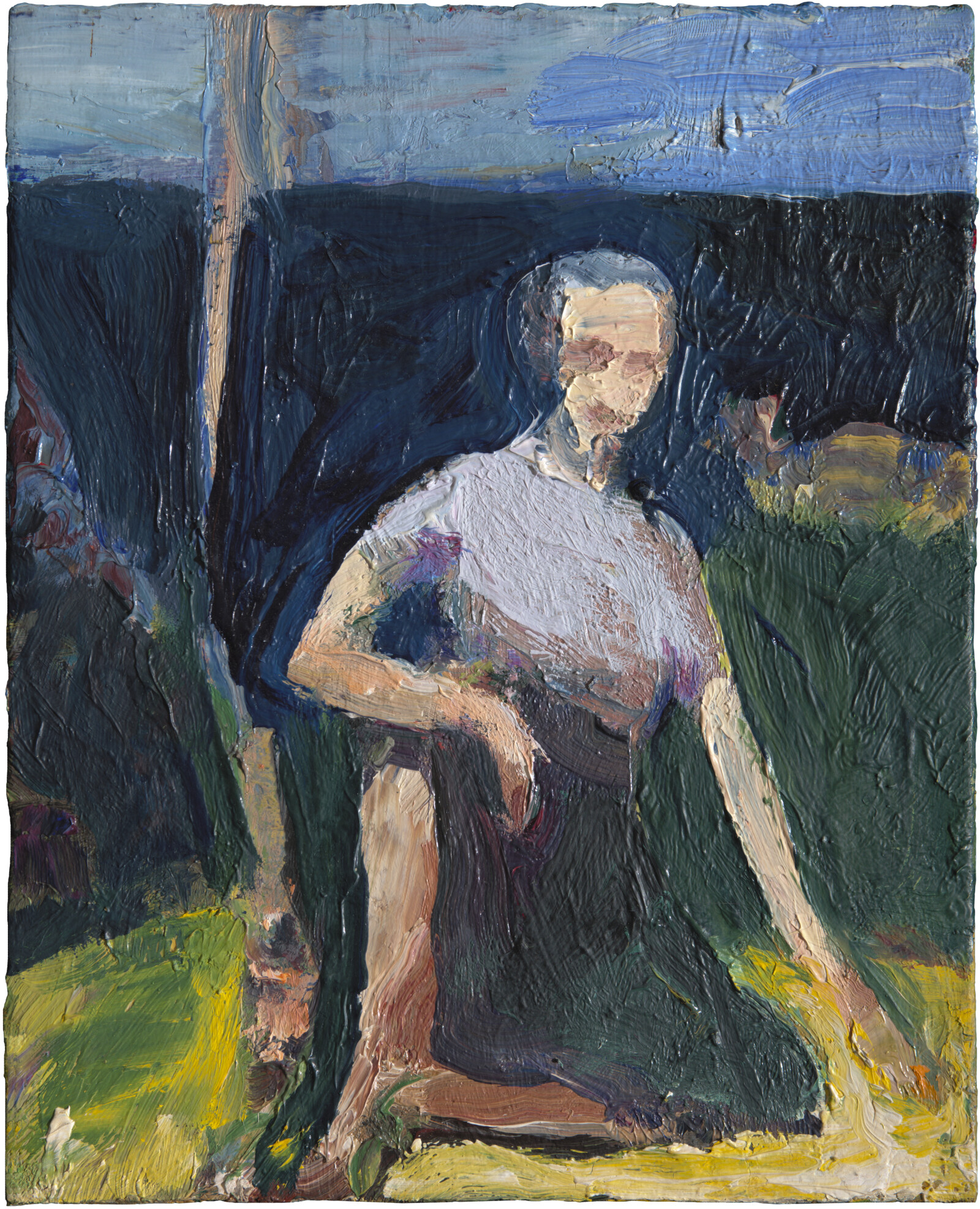 Woman Seated, Arm on Knee