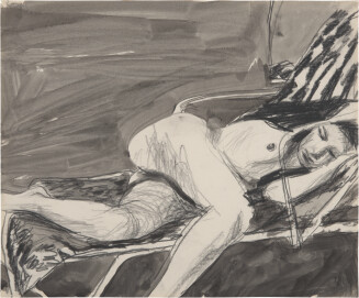 Untitled (Sleeping Nude)