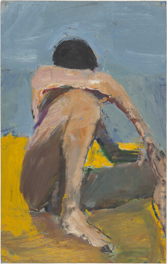Untitled (Seated Nude with Head on Arm)