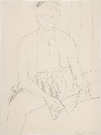 Seated Woman with a Cigarette