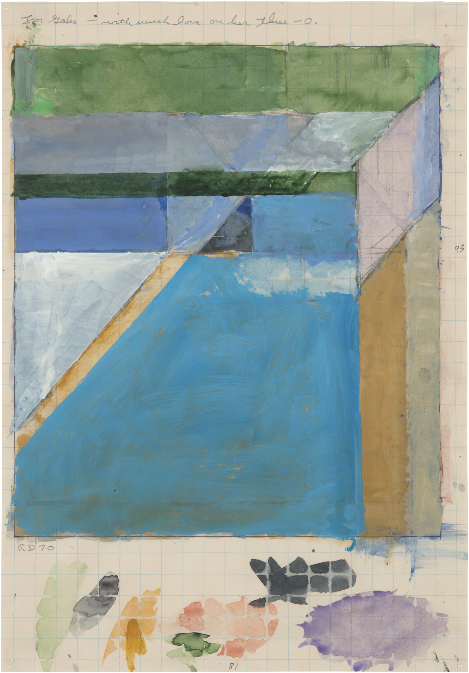 Richard Diebenkorn: The Ocean Park Image; Paintings on Paper and Important Prints