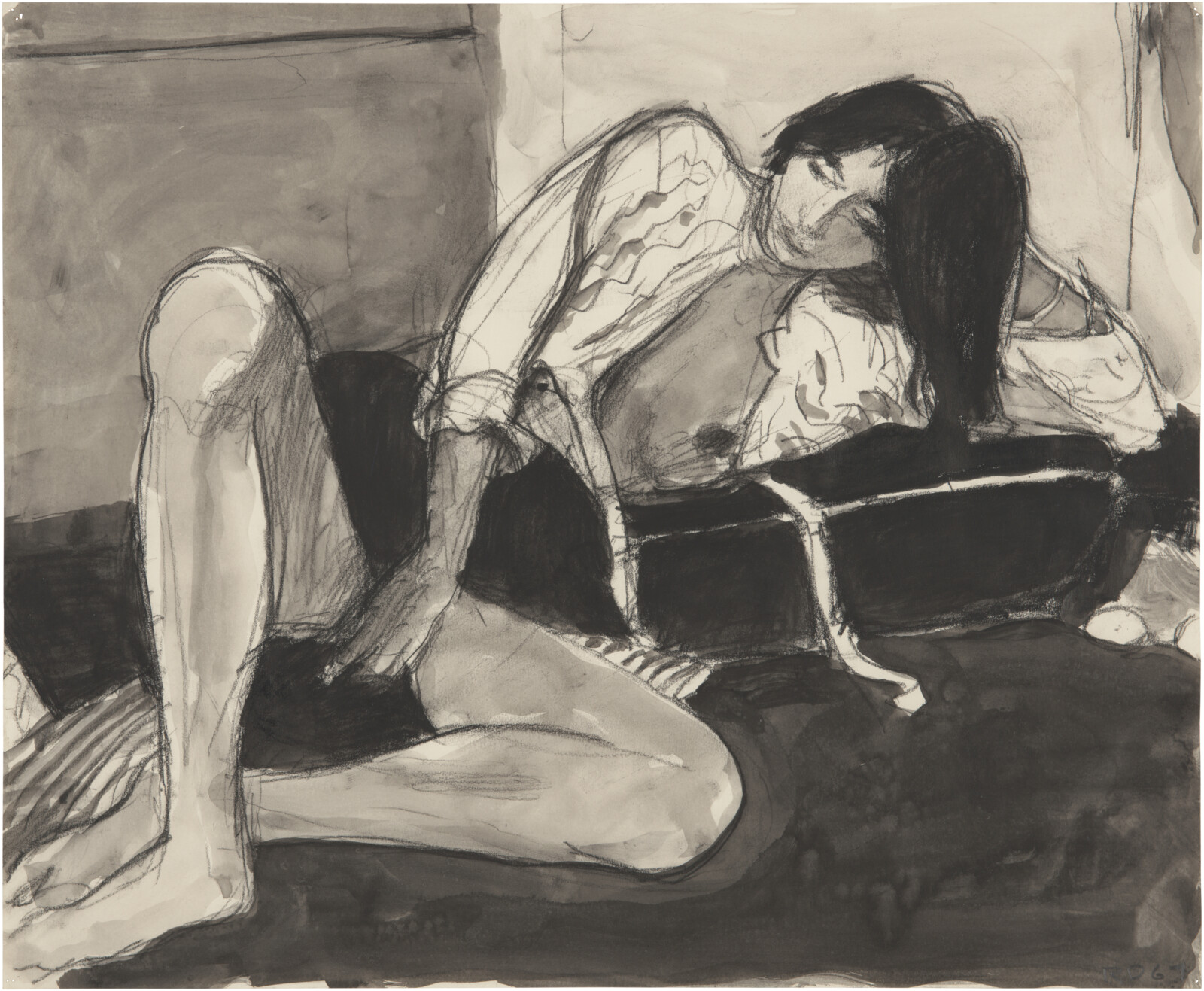 Untitled (Reclining Woman)