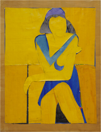 Untitled (Yellow Collage)