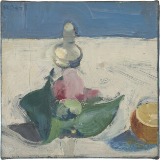 Untitled (Flower and Glass Stopper)