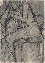 Untitled (Seated Nude)