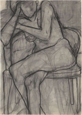 Untitled (Seated Nude)