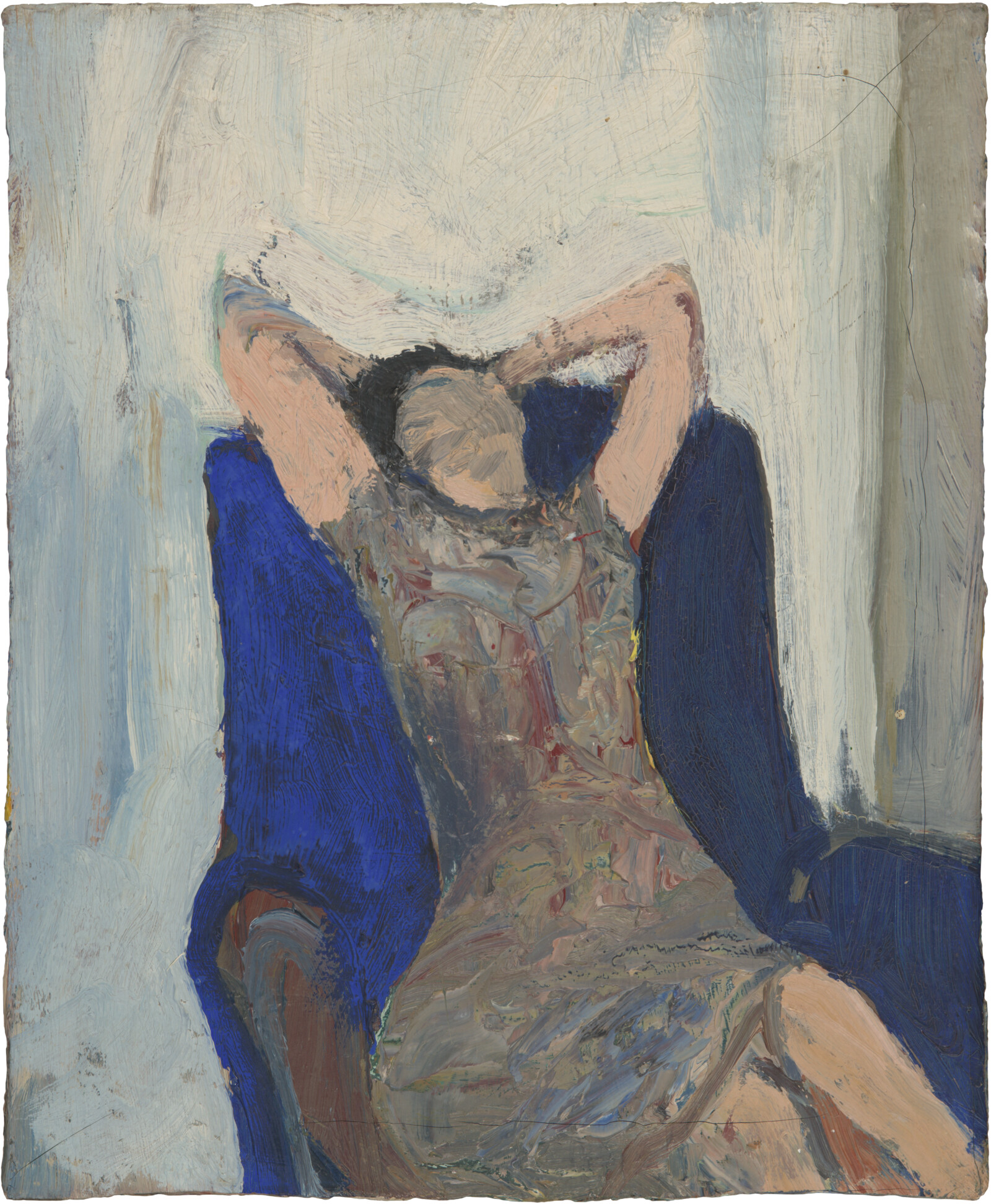 Untitled (Woman Leaning Back in Chair)