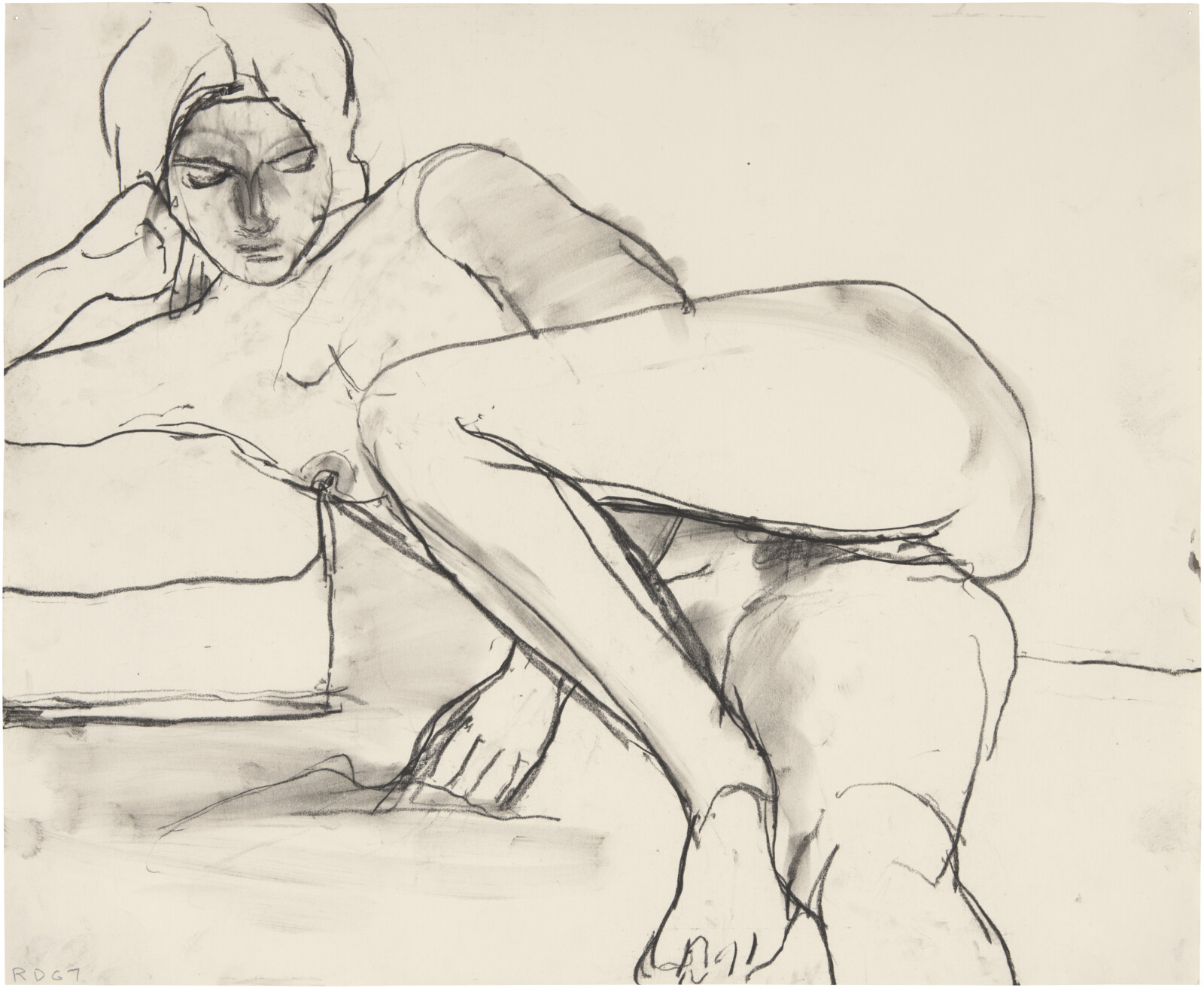 Untitled (Nude Lying)