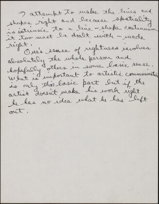 Studio note