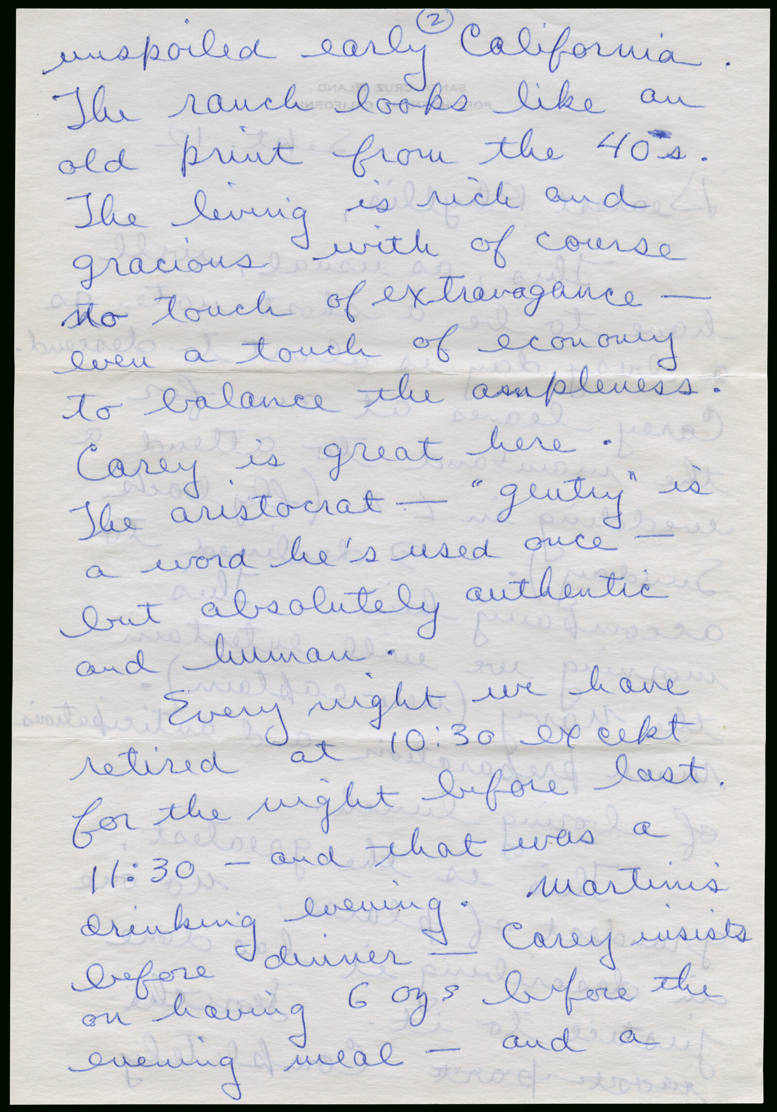 Correspondence from Richard Diebenkorn to Phyllis Diebenkorn