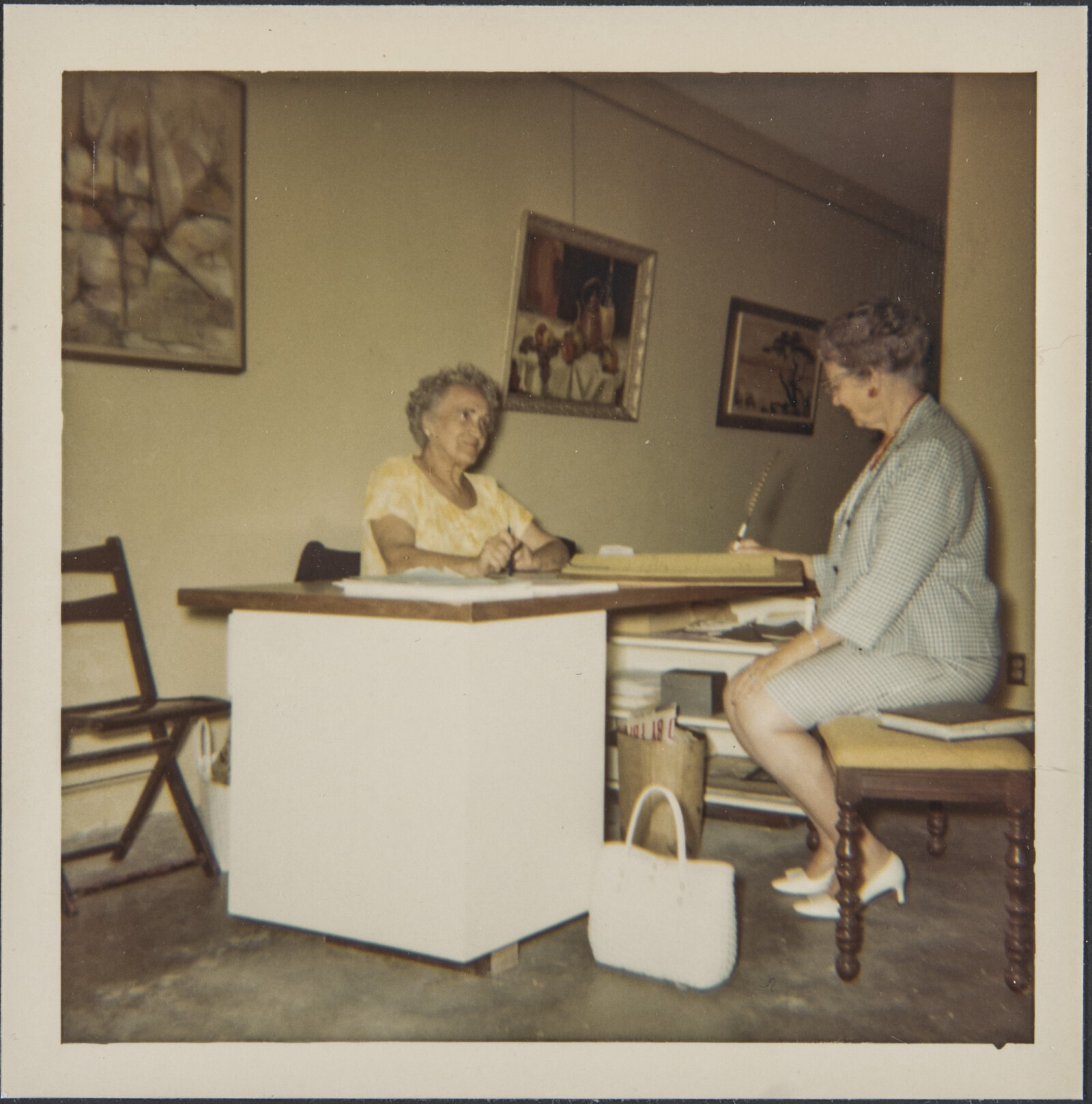 Family Photograph Album with Flyer