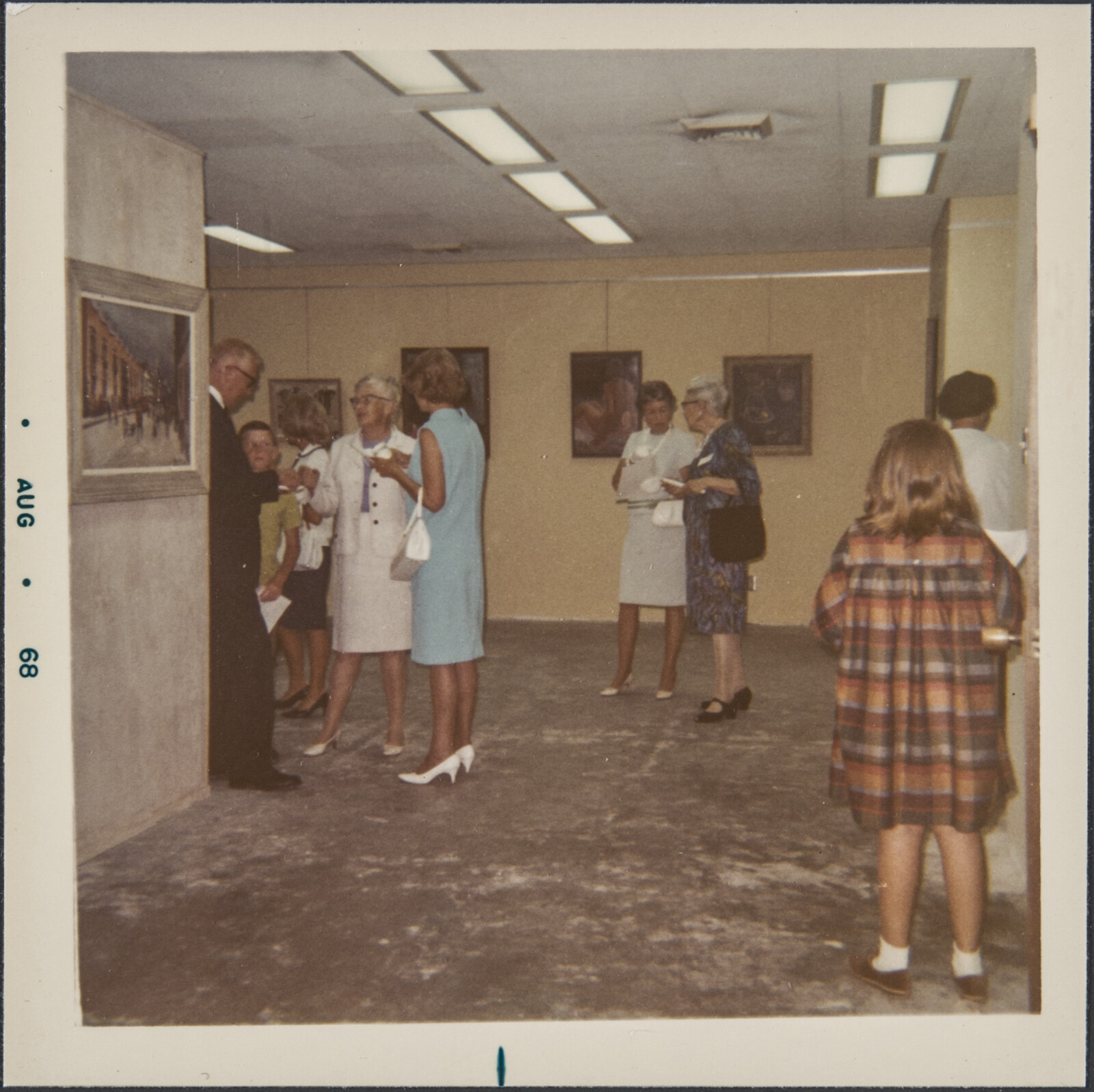 Family Photograph Album with Flyer