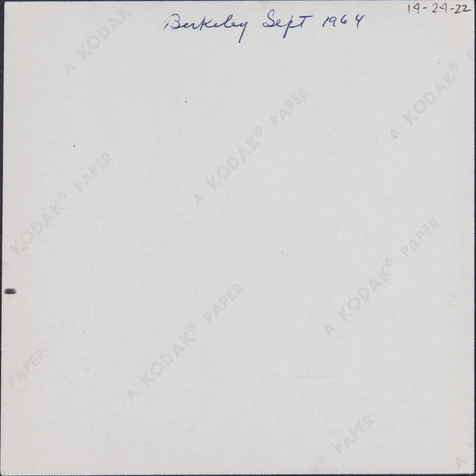 Berkeley Photographs