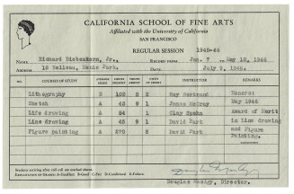 Artist's Transcript