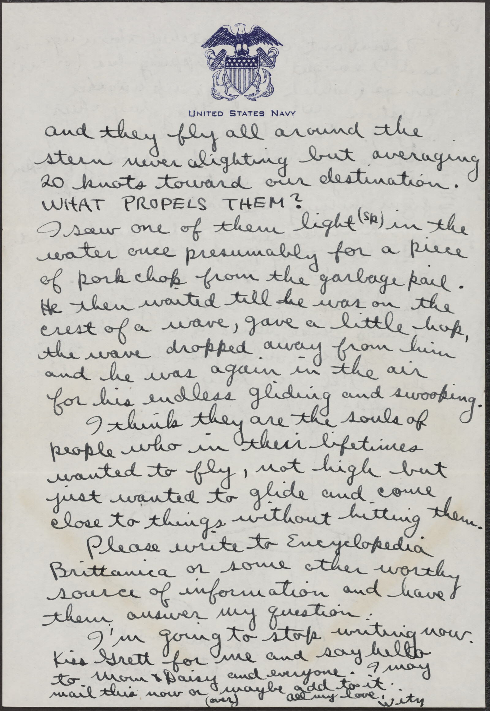 Correspondence from Richard Diebenkorn to Phyllis Diebenkorn