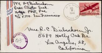 Correspondence from Richard Diebenkorn to Phyllis Diebenkorn