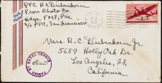 Correspondence from Richard Diebenkorn to Phyllis Diebenkorn