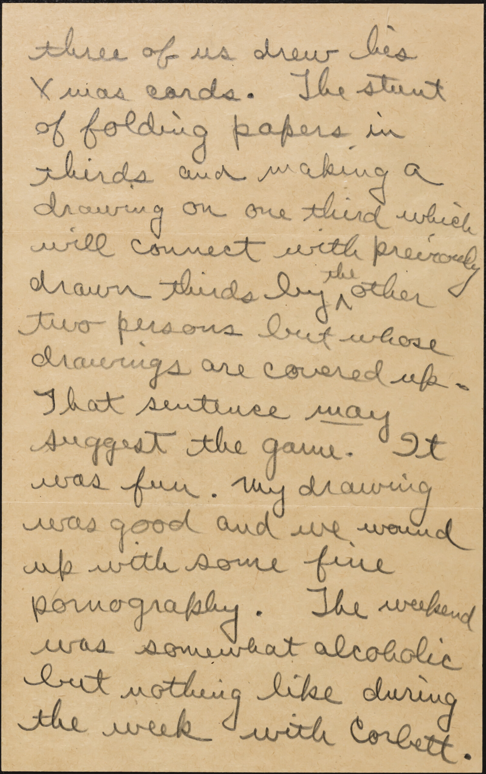 Correspondence from Richard Diebenkorn to Phyllis Diebenkorn