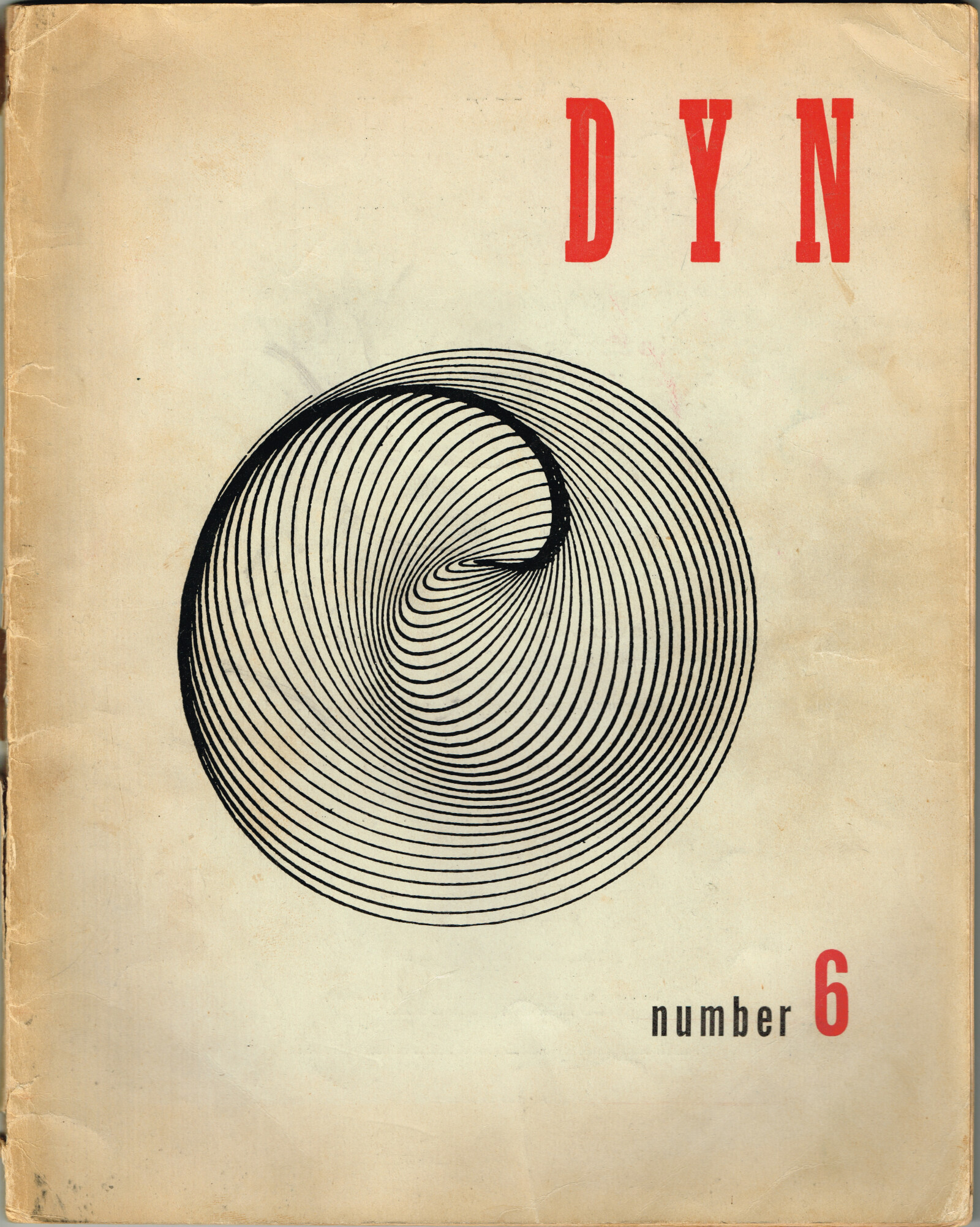 Artist's copy of Dyn Magazine