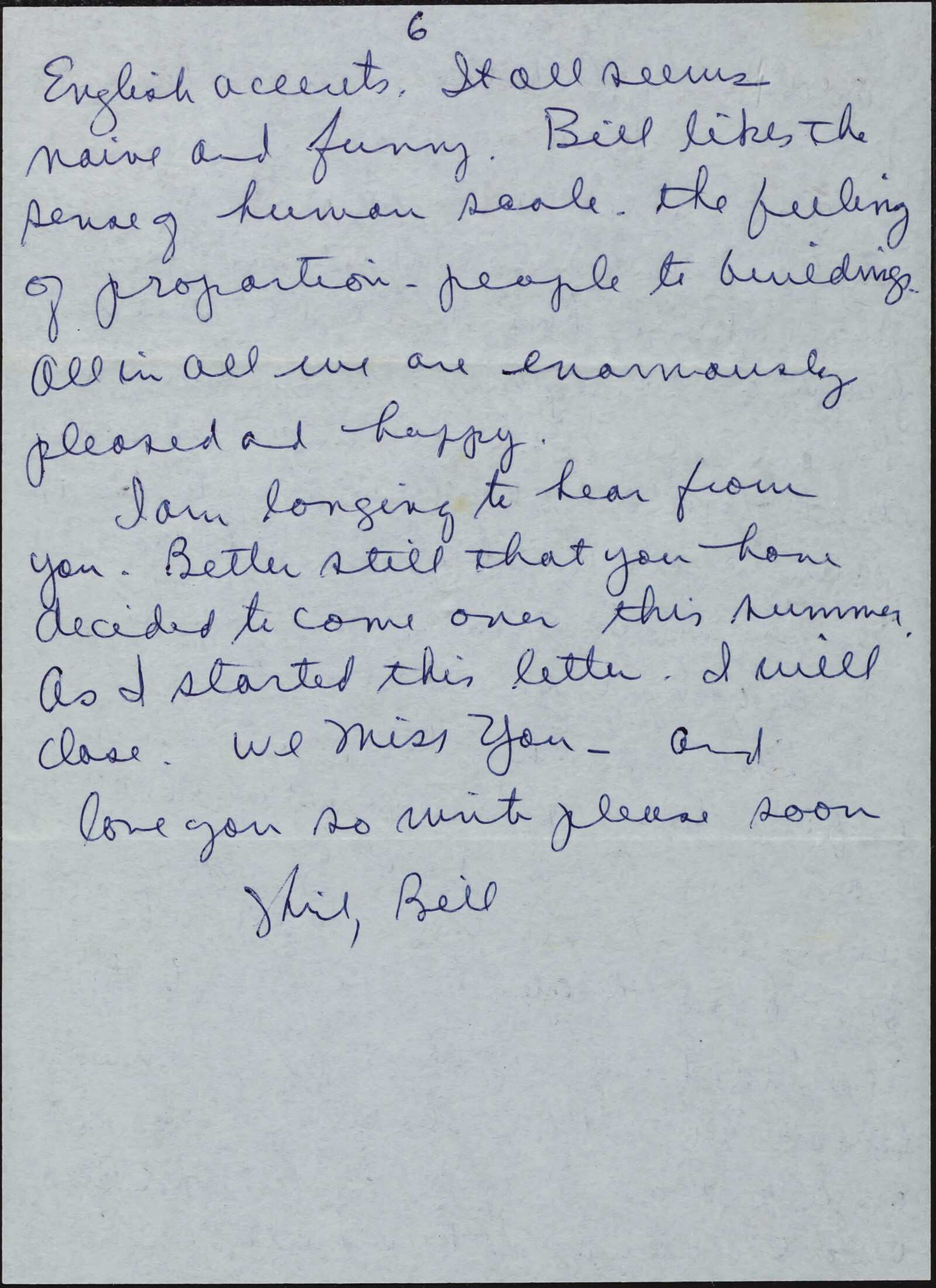 Shirley and Bill BRICE (letters), 1957-2005, und.