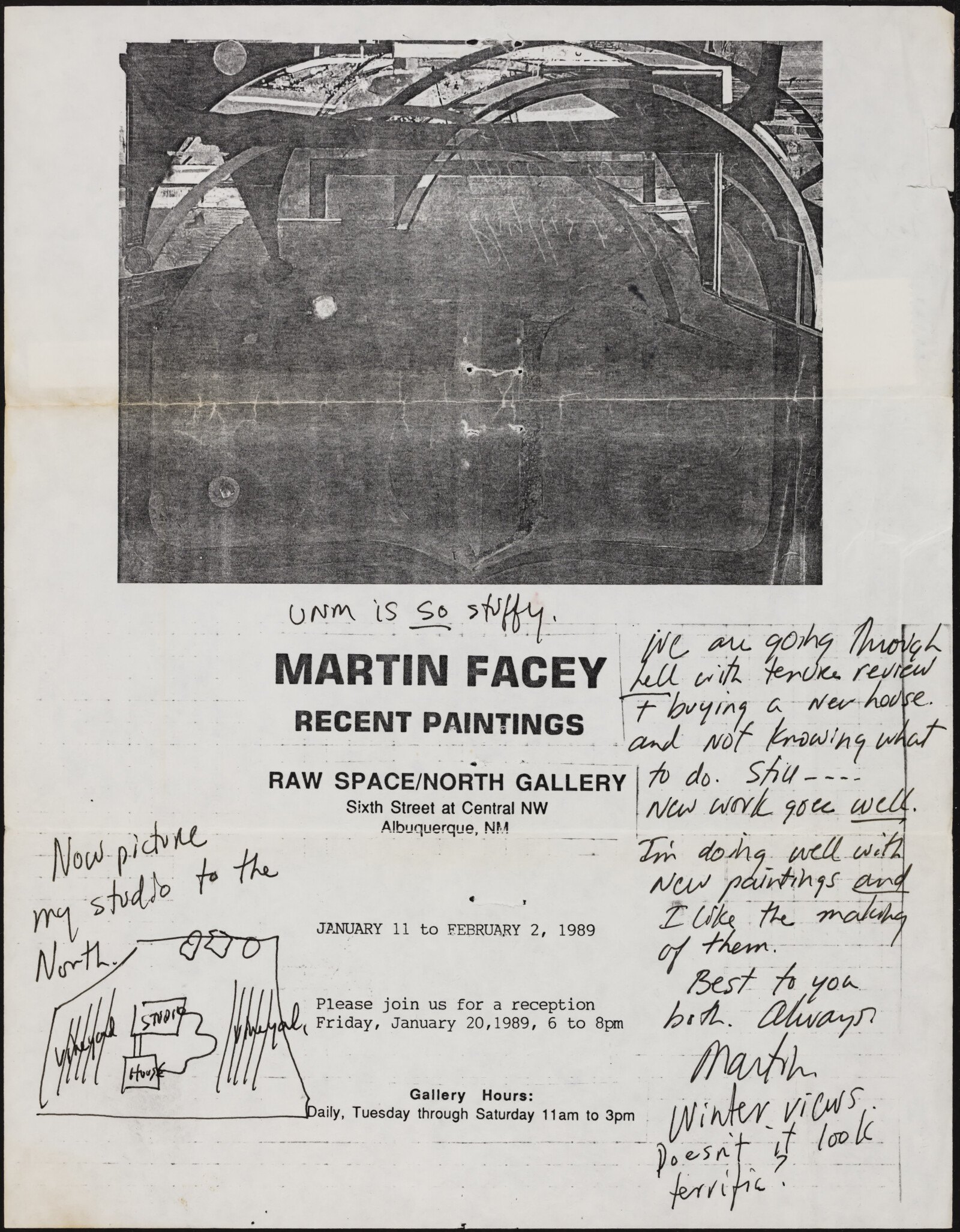 Martin FACEY, 1988-1989