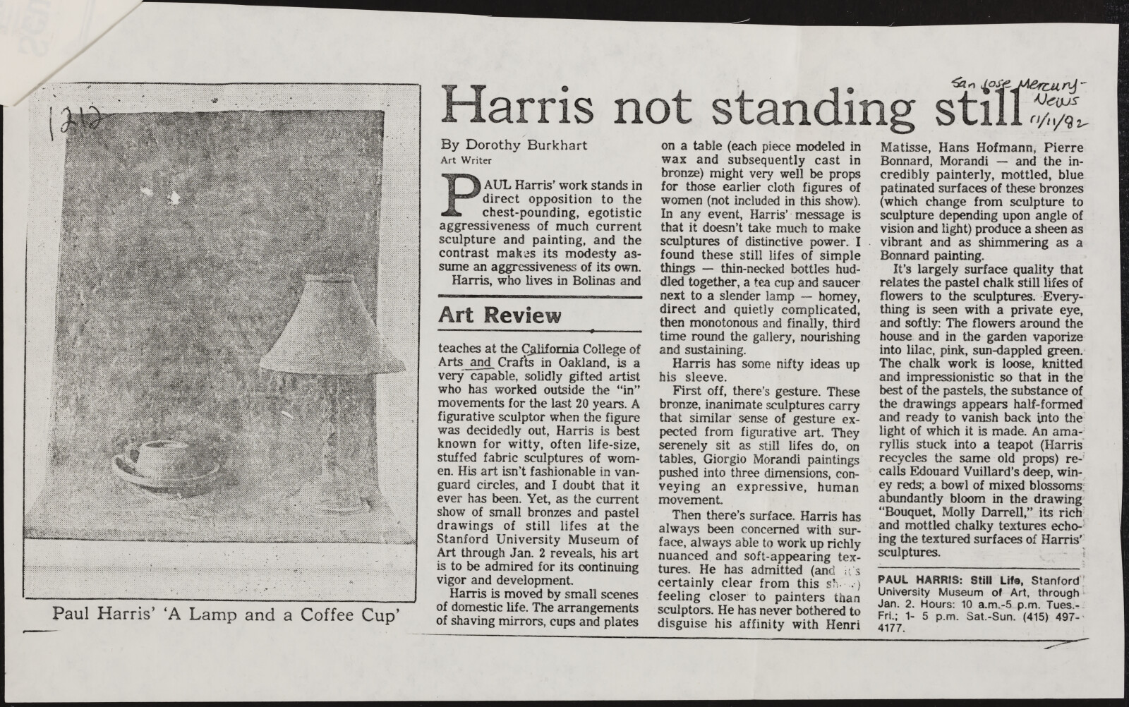 HARRIS, 1980-1982