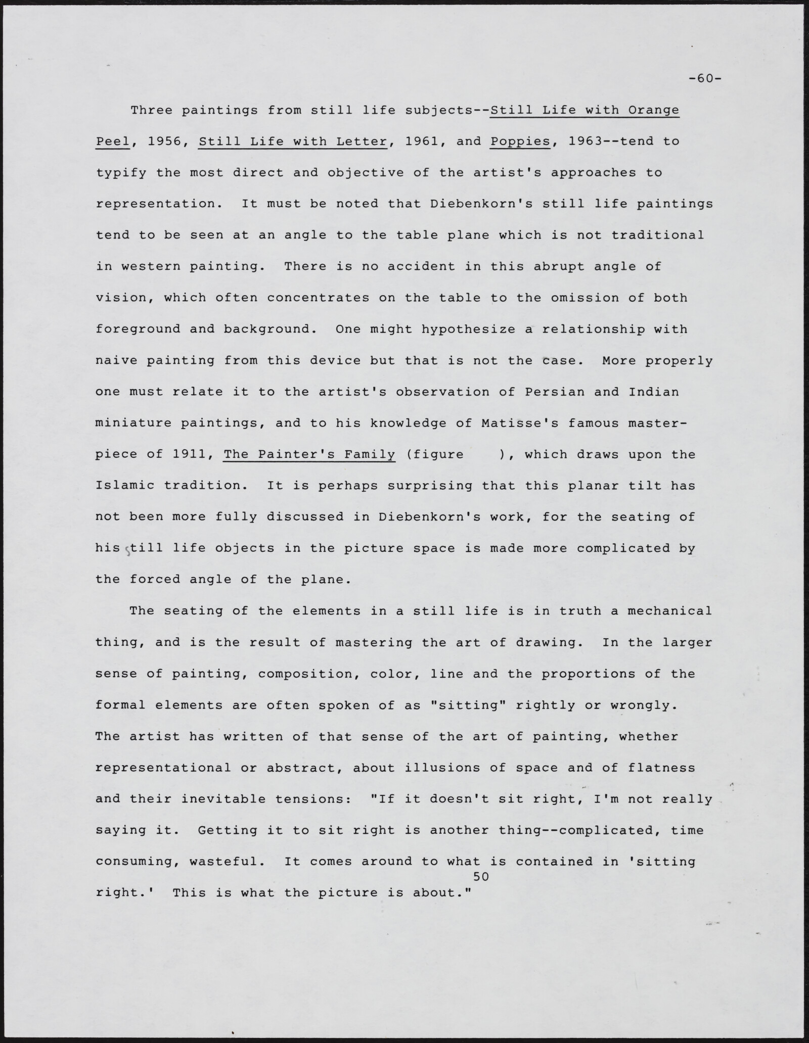 Gerald NORDLAND, essay draft, undated