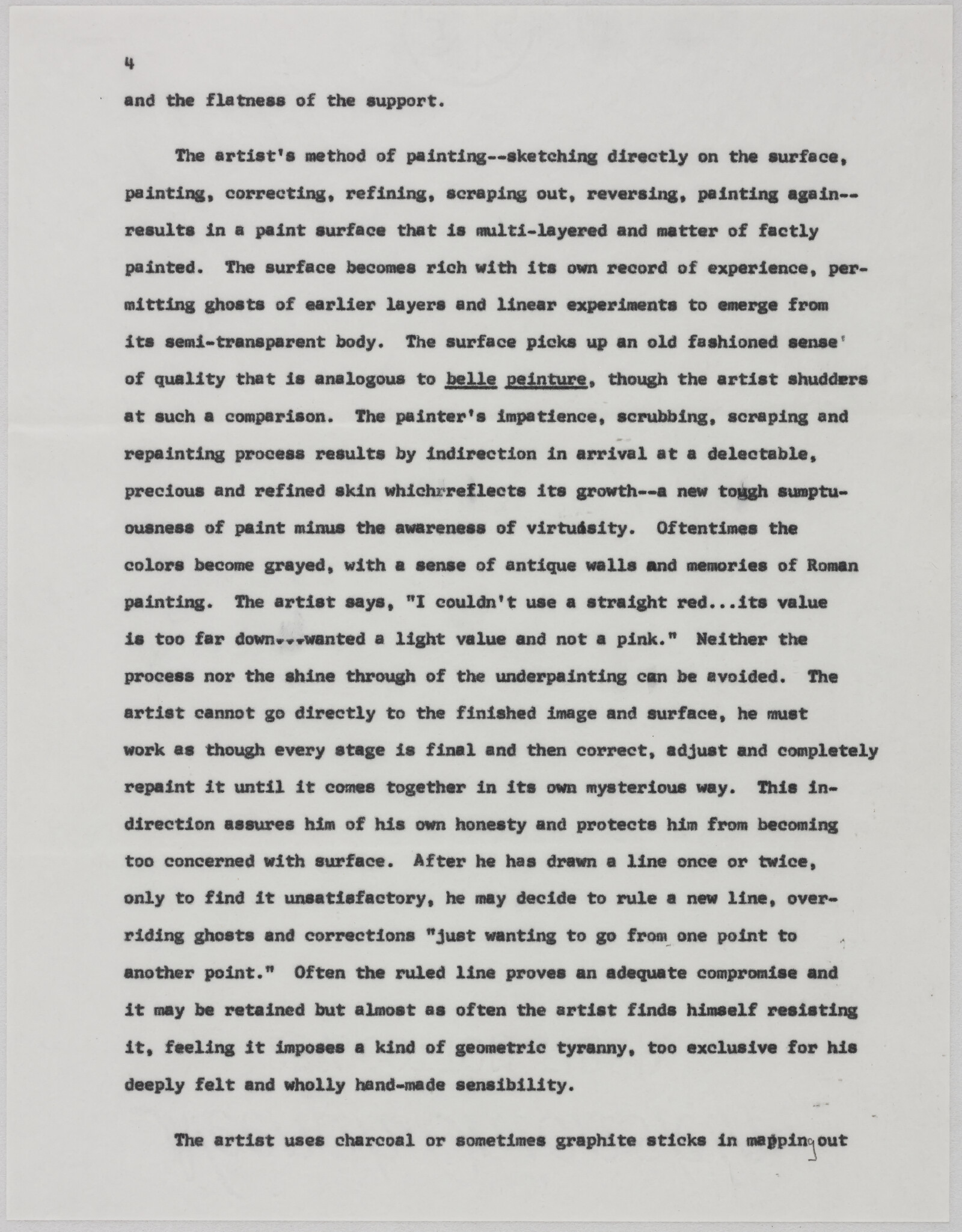 Gerald NORDLAND,  final essay for Marlborough essay and drafts, 1971