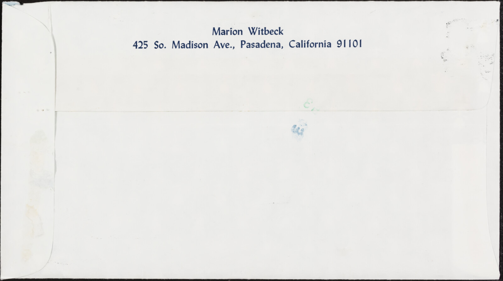 Marion and Charles WITBECK, 1960-2000