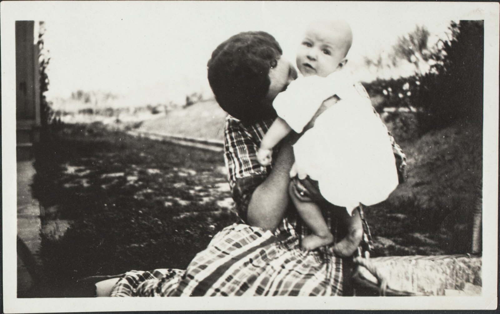 Young Richard Diebenkorn with Family