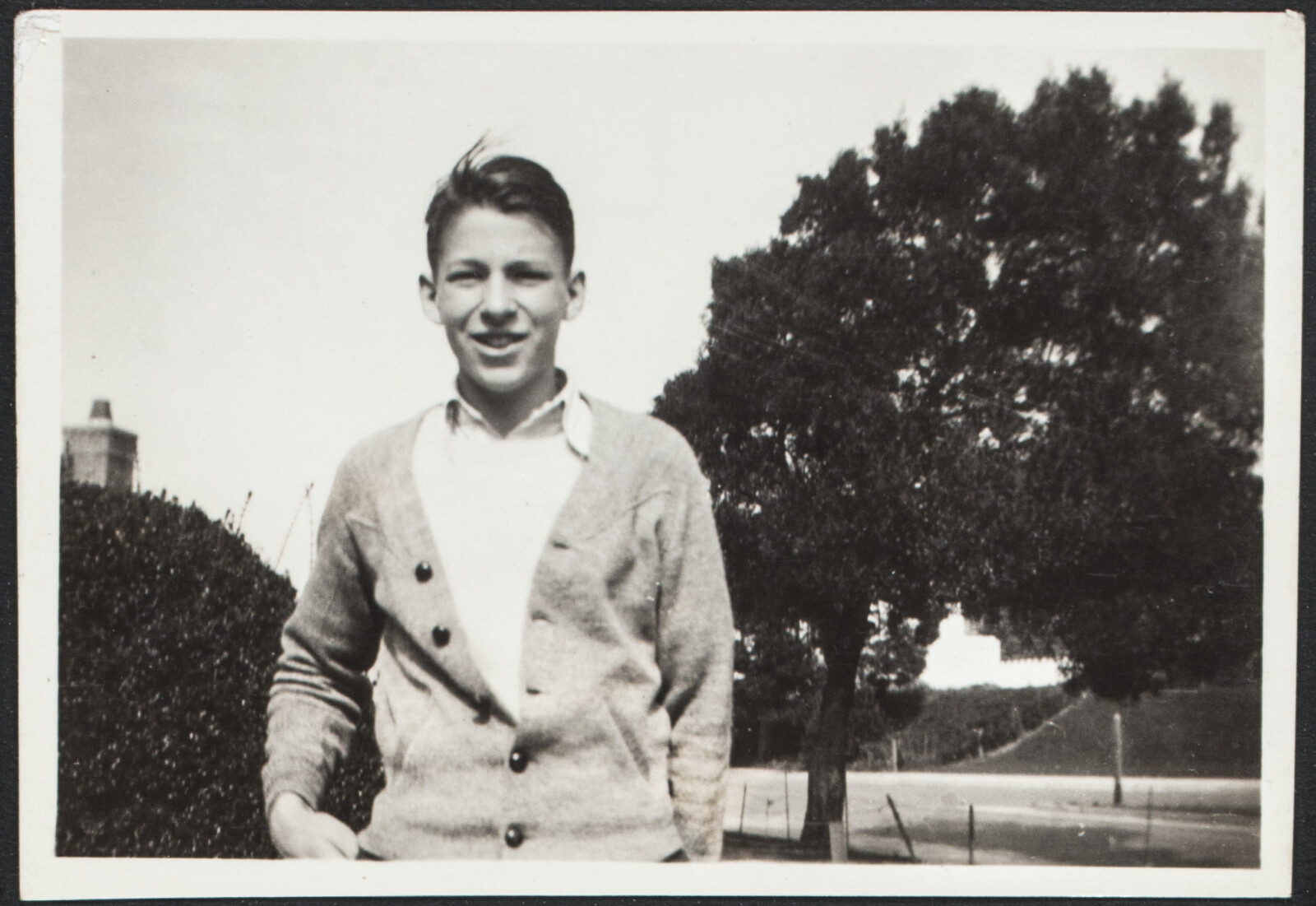 Young Richard Diebenkorn with Family