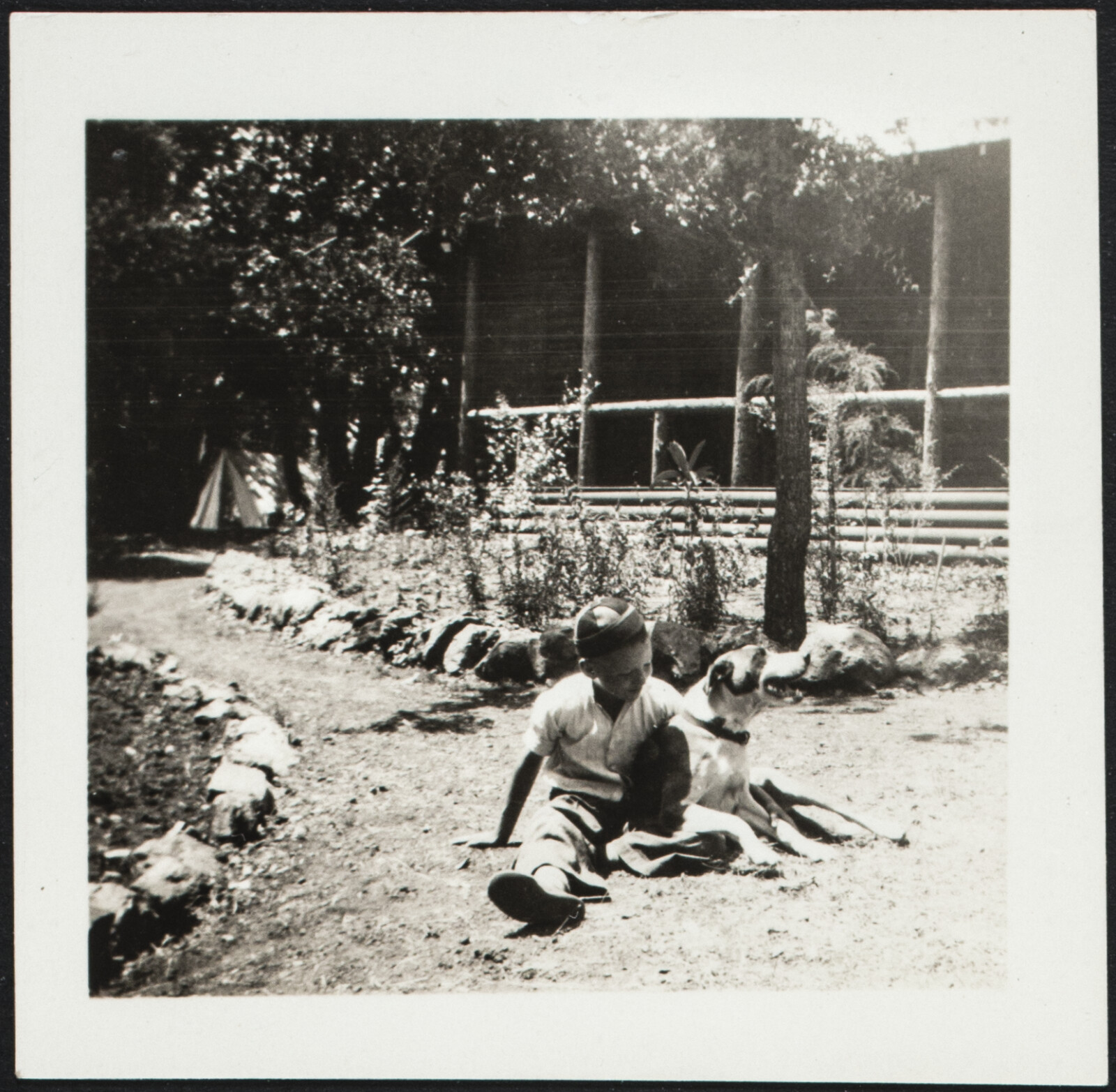 Young Richard Diebenkorn with Family